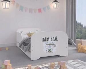 Okouzlující dětská postel 140 x 70 cm baby bear