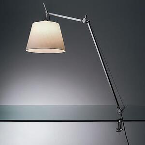 ARTEMIDE - Stolní lampa Tolomeo Mega Tavolo - stříbrná/pergamen 320 mm