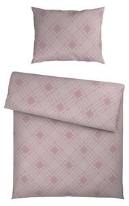 POVLEČENÍ satén růžová 140/200 cm Ambia Home - Povlečení
