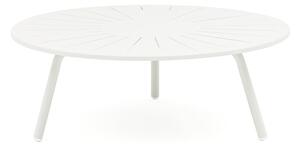 Hliníkový kulatý zahradní odkládací stolek ø 110 cm Fleole – Ezeis