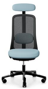 HÅG - Židle SoFi černá s opěrkou hlavy, nižší sedák