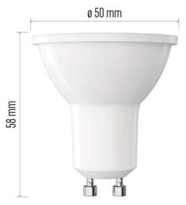 EMOS LED žárovka Classic MR16 bílá / GU10 / 4 W (39 W) / 450 lm / studená bílá 1525730118