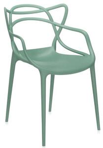 Kartell - Židle Masters, zelená