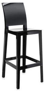 Kartell - Barová židle One More Please vysoká, černá