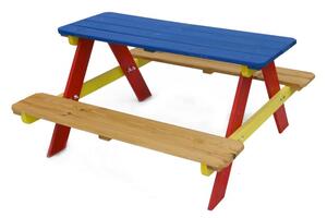 Rojaplast PIKNIK 2753 Dětský zahradní dřevěný set FSC