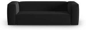 Černá sametová pohovka 200 cm Mackay – Cosmopolitan Design