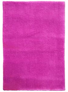 Asra, Ručně všívaný kusový koberec Asra wool lila, 80x150, růžová, ložnice