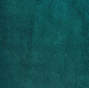 Krásný sametový závěs petrolejové barvy 140 x 250 cm