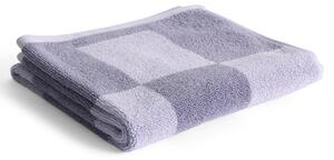 Bavlněný froté ručník Check Lavender 50 × 90 cm