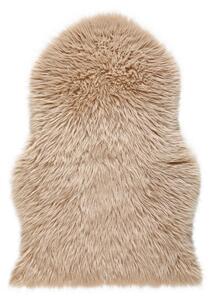UMĚLÁ KOŽEŠINA, 60/90 cm, béžová Boxxx - Kůže