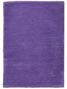 Asra, Ručně všívaný kusový koberec Asra wool fialová, 60x110, fialová, ložnice
