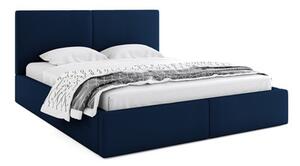 Čalouněná postel HILTON 140x200 cm Modrá