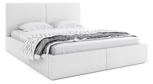Čalouněná postel HILTON 140x200 cm Bílá