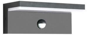 Brilagi-LED Venkovní nástěnné svítidlo se senzorem TESSI LED/10W/230V antr. IP54