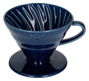 Hario dripper V60-02 keramický modrý