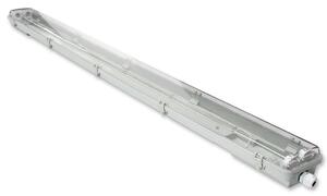 MASTER Svítidlo clear + 2x LED trubice - T8 - 120cm - 18W - neutrální bílá 4000K - SADA
