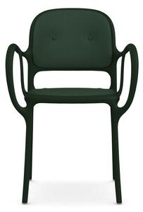 MAGIS - Čalouněná židle MILA - zelená