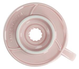 Hario dripper V60-02 keramický růžový