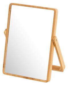 Kosmetické zrcadlo s bambusovým rámem 20x27 cm – Casa Selección