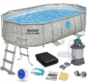 Bazén rámový oválný Bestway 488 x 305 cm