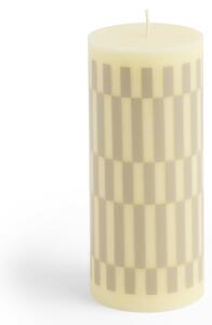 Svíčka Column Candle S Cream and Sand 60 h
