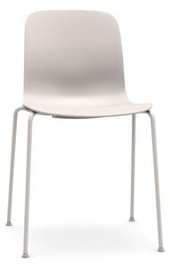 MAGIS - Židle SUBSTANCE s ocelovou bílou podnoží - bílá