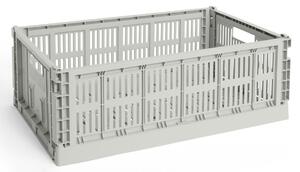 Skládací přepravka Colour Crate Large Grey