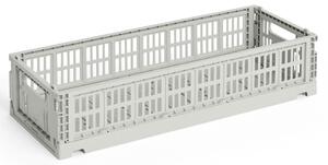 Skládací přepravka Colour Crate Mini Oblong Grey