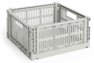 Skládací přepravka Colour Crate Medium Square Grey