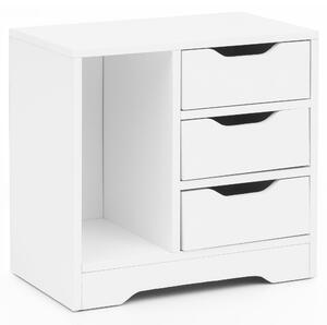 Brüxxi Komoda Jery, 50 cm, bílá