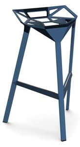 MAGIS - Barová židle STOOL_ONE nízká - modrá
