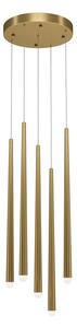 Maytoni Závěsné LED svítidlo CASCADE, 31W, Ø 32 cm, CRI80 Barva: Zlatá