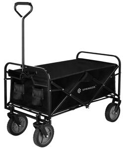 Skládací vozík 80 kg SPRINGOS GA0084 černý