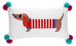 Dětský polštářek s příměsí bavlny 50x33 cm Sausage Dog – Rex London