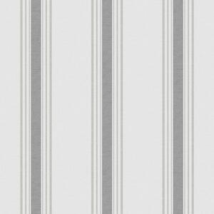 Vliesová tapeta na zeď, černá, pruhy, 9810-3, Essential Stripes, ICH Wallcoverings