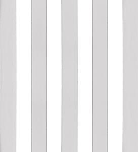 Vliesová tapeta na zeď, šedo-bílá, pruhy, 5060-2, Essential Stripes, ICH Wallcoverings