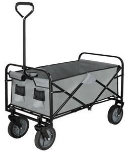 Skládací vozík 80 kg, šedý SPRINGOS GA0015