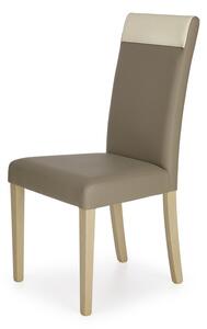 Jídelní židle NORBERT (dub sonoma/béžová)