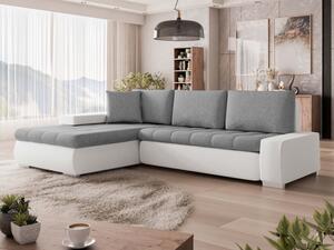 Rohová sedací souprava Herkules Mini, Potah: ekokůže Soft 017 (bílá) + Soul 17 Mirjan24 5903211400209