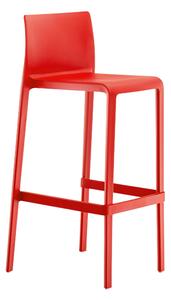 PEDRALI - Vysoká barová židle VOLT 678 DS - červená