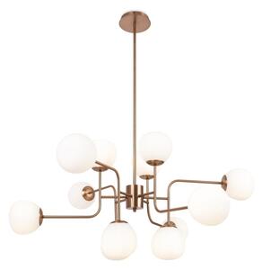 Maytoni Závěsné svítidlo ERICH, 12xE14, š. 110 cm Barva: Zlatá