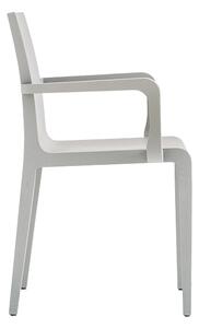 PEDRALI - Židle YOUNG 452 DS s područkami - šedá