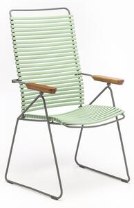 Houe Denmark - Polohovatelná židle CLICK, světle zelená
