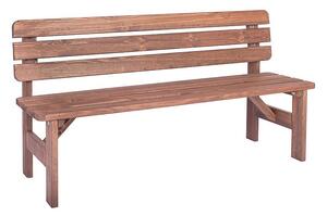 Masivní lavice z borovice dřevo mořené 30 mm (různé délky) 150 cm
