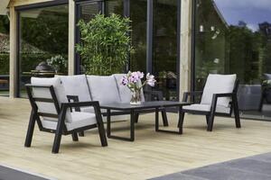 Ancona zahradní hliníkový lounge stůl 150 x 70
