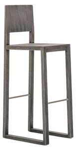 PEDRALI - Vysoká barová židle BRERA 386 DS - wenge