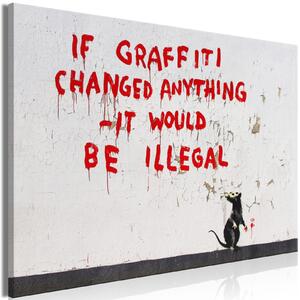 Obraz - Citáty Graffiti 60x40