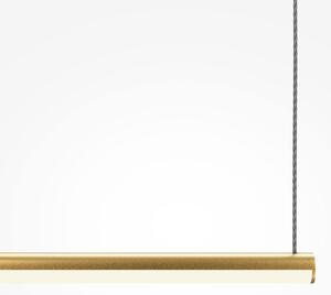 Maytoni Závěsné LED svítidlo HALO, 16W, d. 120 cm, CRI80 Barva: Zlatá