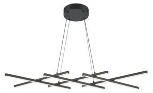 Maytoni Závěsné LED svítidlo HALO, 40W, d. 103,5 cm, CRI80 Barva: Černá
