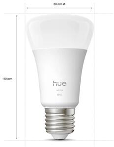 SADA 4x LED Stmívatelná žárovka Philips Hue WHITE E27/7W/230V 2700K